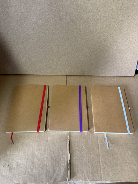 ***Special Offer*** B6 notebook with coloured closure JUST 45p each